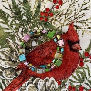 𝅺HAND made wrapped bracelet